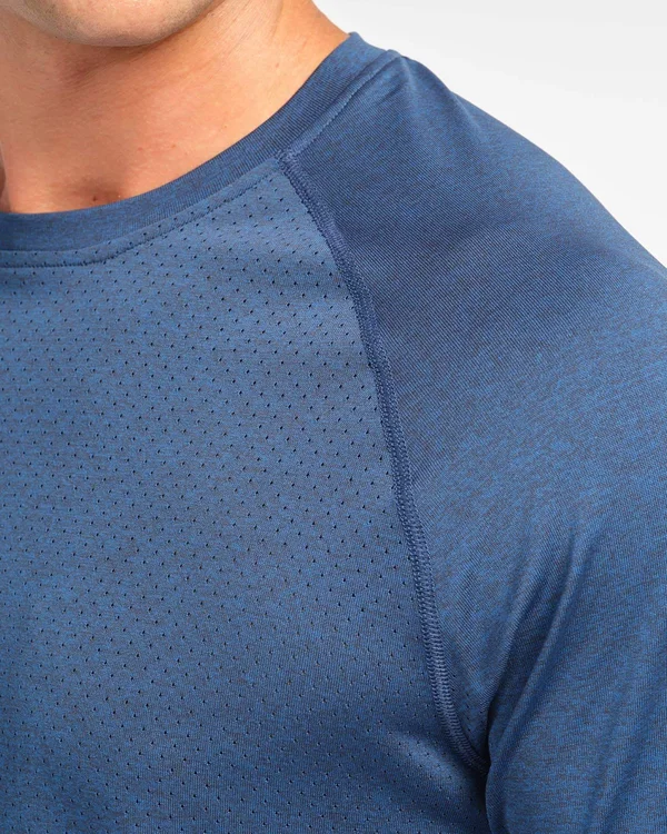 Rhone Versatility Seamless Top Regular S - Blue