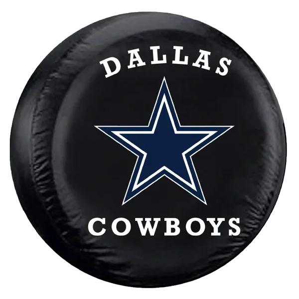 Dallas Cowboys Black Tire COVER - Large