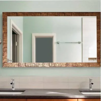 17 Stories EISEN Bathroom/Vanity Mirror Size: 55.5x22 H x 37x22 W