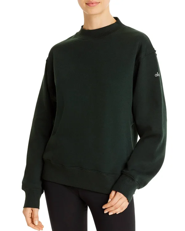 Alo Yoga Freestyle Fleece Sweatshirt - Medium, Forest