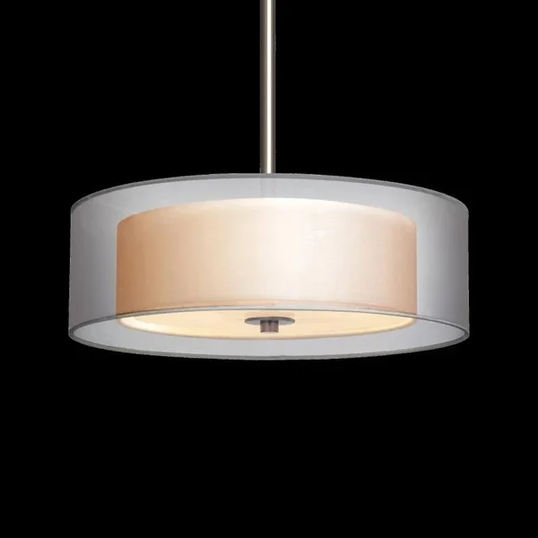 Sonneman 6022.13 - Puri 22x22 Pendant - Satin Nickel