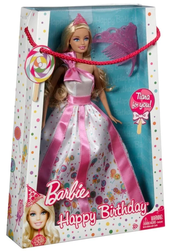 Barbie Princess Happy Birthday Doll