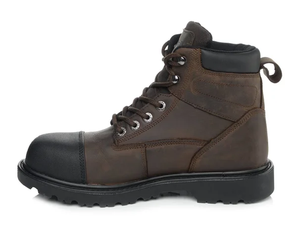 Men's Wolverine Rig 6 in Soft Toe Work Boot in Dark Brown Size 9 Wide