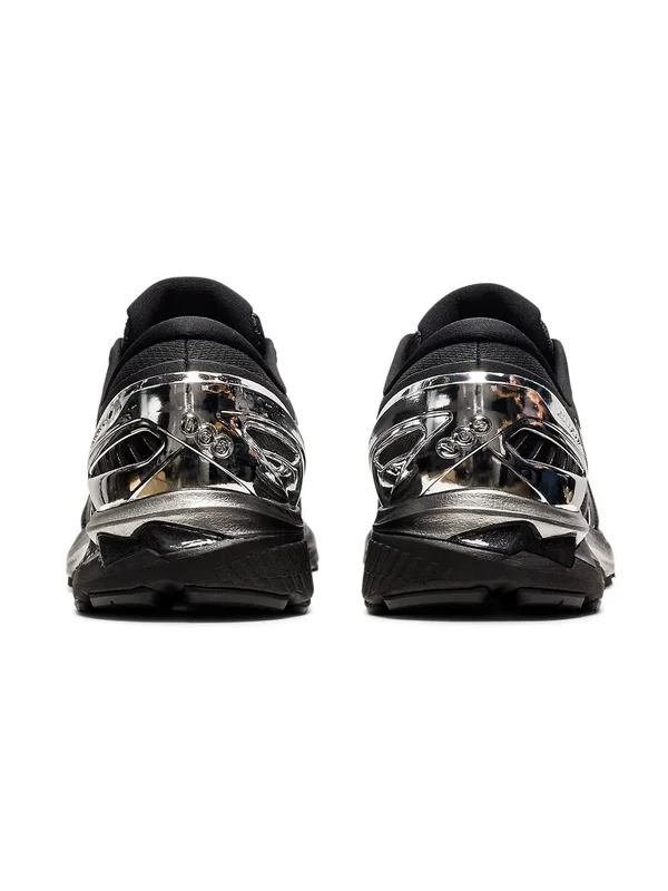 Asics Gel Kayano 27 Platinum Running Shoes Mens - Size 9, Black/Silver