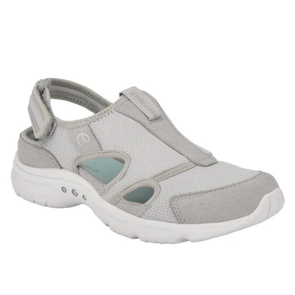 Easy Spirit Brier Walking Sandal - Grey (Size 6), Wide Width