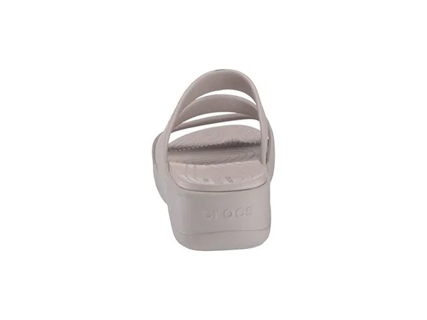 Crocs Monterey Wedge Women's Shoes Platinum : 8 M