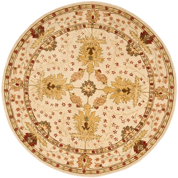 Safavieh Anatolia AN540A Ivory 4& x 4& Round Area Rug
