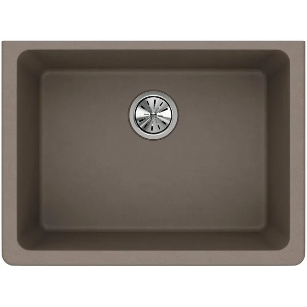 Elkay Quartz Classic ELGU2522SD0 Sand Single Bowl Undermount Sink