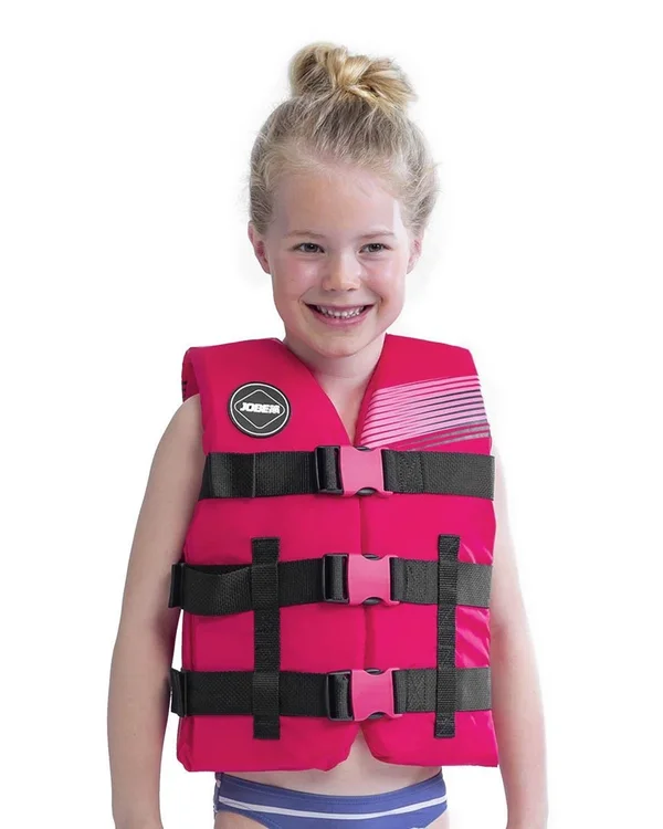 Jobe Nylon Life Vest Pink Kids