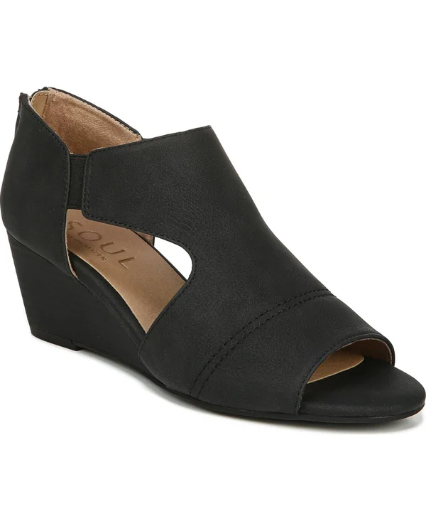 Soul Naturalizer Neena Wedge Sandal - Women's - Black