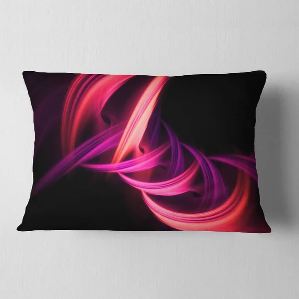 Designart 'Fractal Purple Connected Stripes' Contemporary