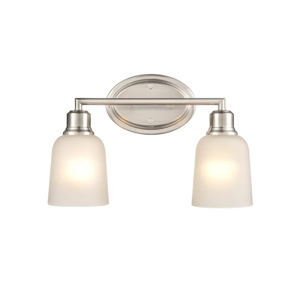 Millennium Lighting 2802-BN Amberle - 2 Light Bath Vanity Brushed