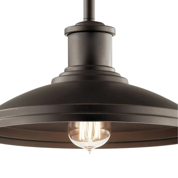 Kichler Allenbury Pendant/Semi Flush White 1 Light 49982WH
