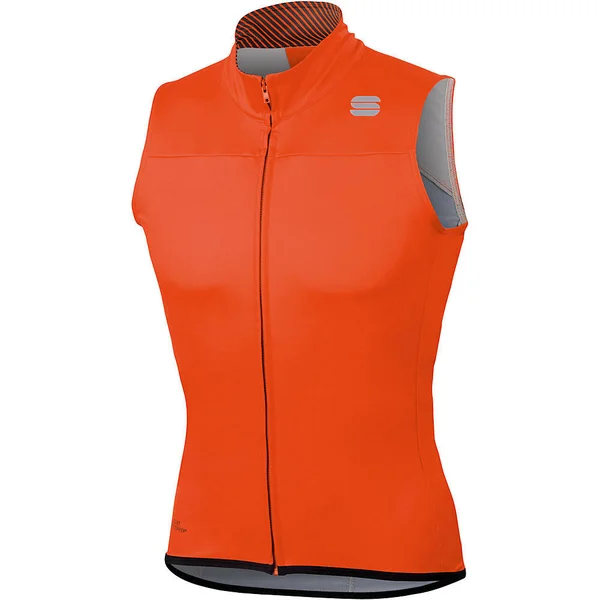 Sportful BodyFit Pro Windstopper Gilet - Orange SDR-Black