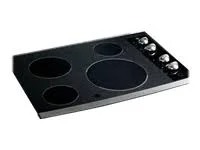 GE JP346SMSS 30x22 Ceramic Cooktop with 4 Elements