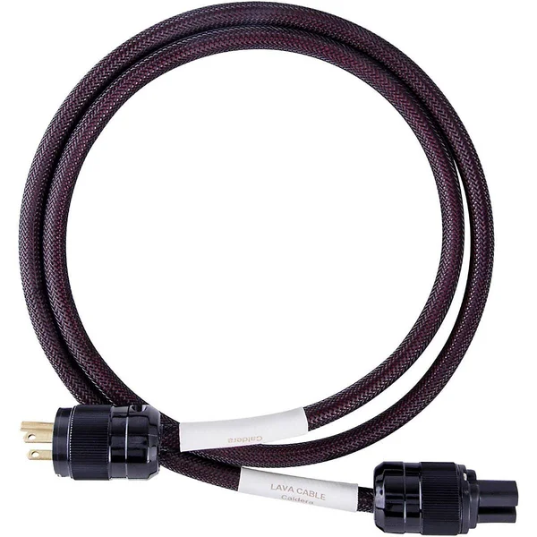 Lava Caldera Power Cord w/ Wattgate IEC320/Straight Blade 6 ft. Black
