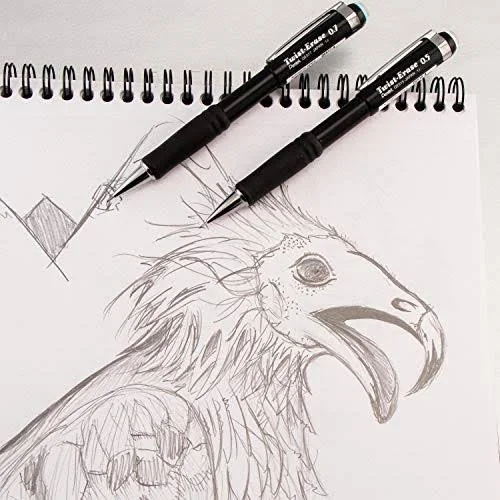 Pentel Twist-Erase III Mechanical Pencil - 0.7mm, Celadon Green Barrel, 12 Pack