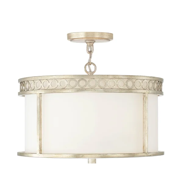 Capital Lighting 243141WG Isabella 4 Light Semi-Flush - Winter Gold