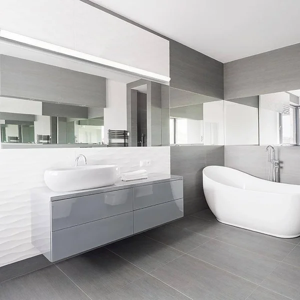 WAC Slim Nightstick LED Bathroom Vanity & Wall Light - WS-35897-WT