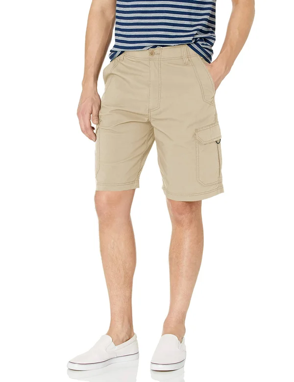 Men's Lee Extreme Motion Crossroads Cargo Shorts - Size: 40, Brown