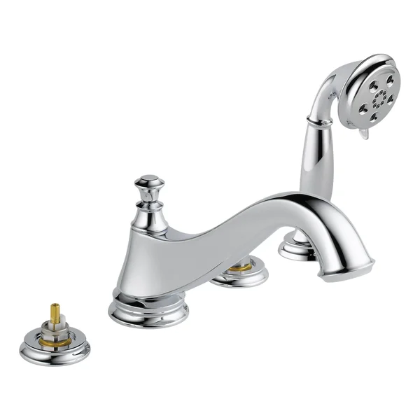 Delta Faucet T4795-LHP Cassidy Deck Mounted Roman Tub Filler Trim with Hand Shower - Chrome