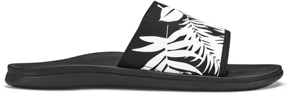 Olukai Punua Olu Women's Slide Sandals Black - Lau - 10