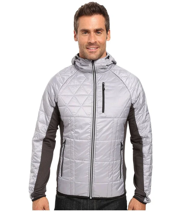 Smartwool Mens Double Corbet 120 Hoodie SW016110 Silver, X-Large