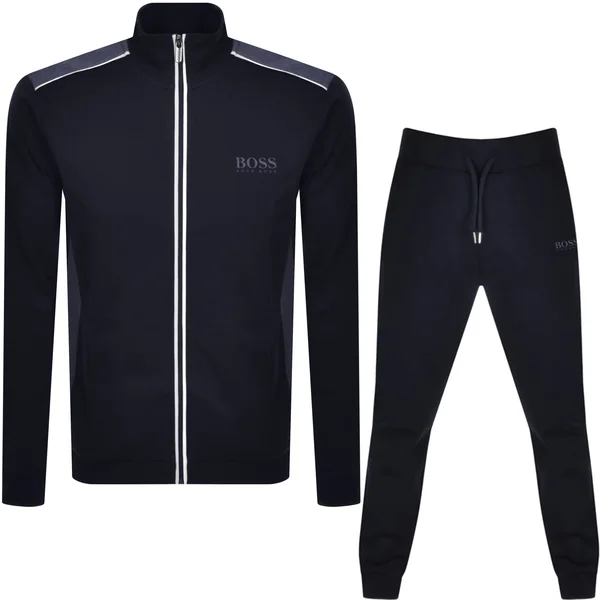 Boss Bodywear Lounge Tracksuit Navy
