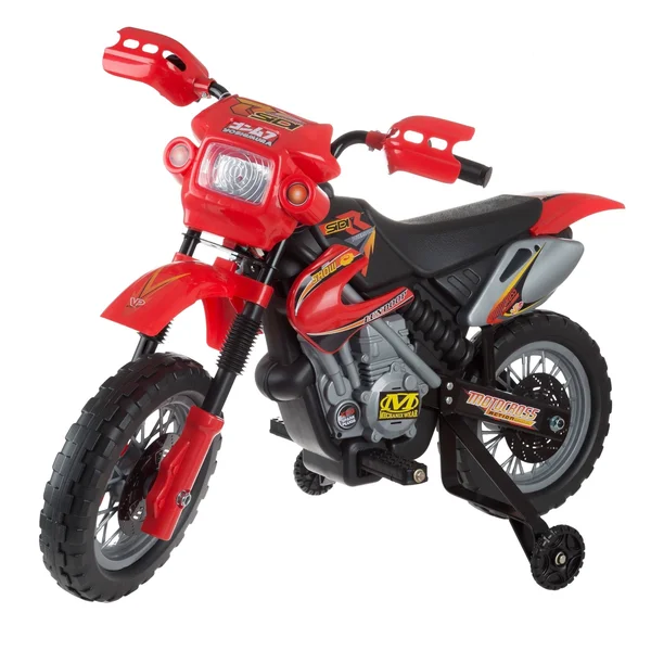 Lil& Rider Red Kids& Battery Powered Ride-On Mini Dirt Bike