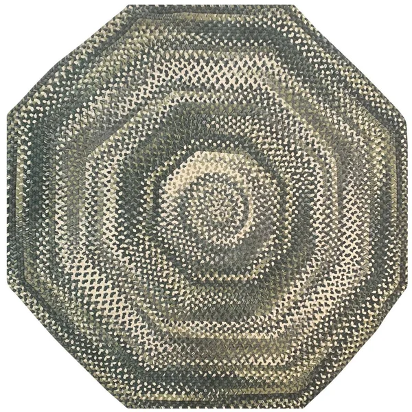 Better Trends Ombre Chenille Collection 72x22 Octagonal in Olive