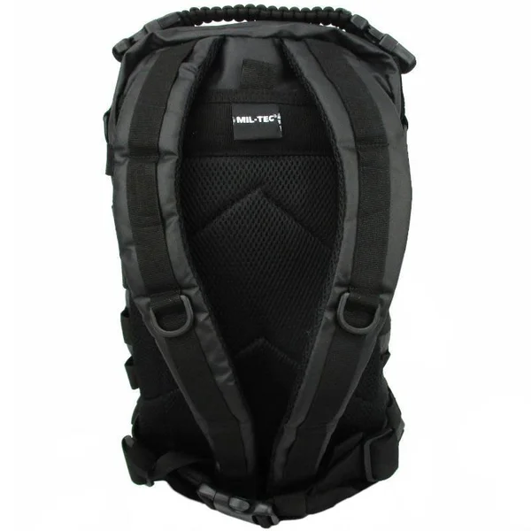 Mil-Tec US Assault Pack Backpack (Small/Tactical Black), 51 x 29 x 28 cm