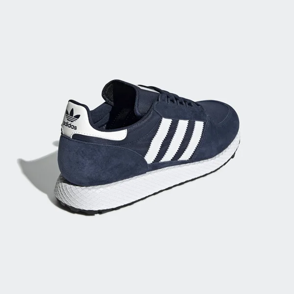 Adidas Forest Grove Shoes Navy Blue 7 - Mens Originals Shoes