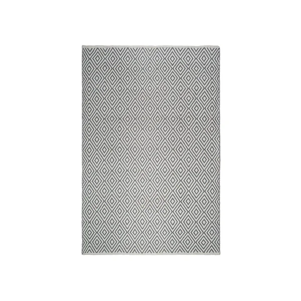 4& x 6& Veria Indoor/Outdoor Rug Gray/White - Fab Habitat