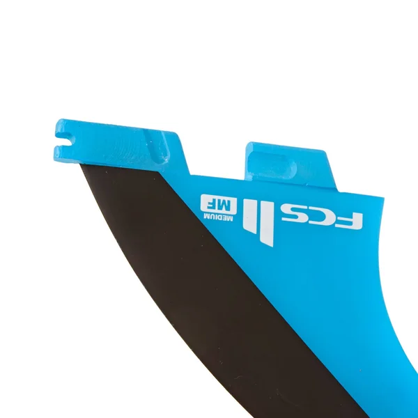 FCS II MF PC Tri Fins (Blue/Black - M)