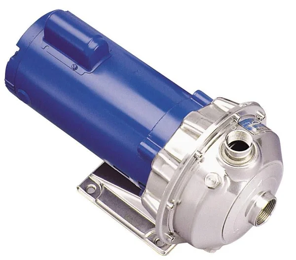 Goulds 1ST1D5E2 - Centrifugal Pump, 1x22 Discharge, 1-1/4x22 SUCTION, NPT, 3/4 HP, 3 Phase, 230/460V, 3500 RPM, TEFC, 4.44x22 Imp