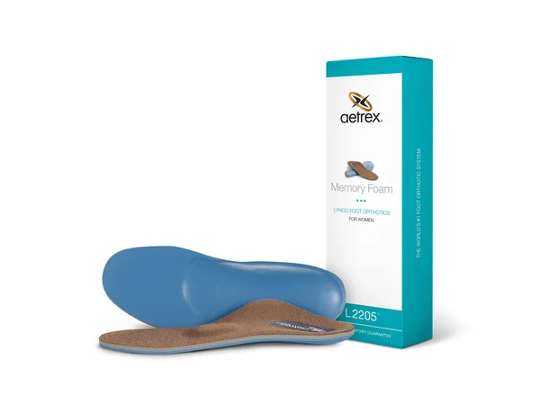 Lynco Women's L2205 Memory Foam Orthotic Blue Size 7