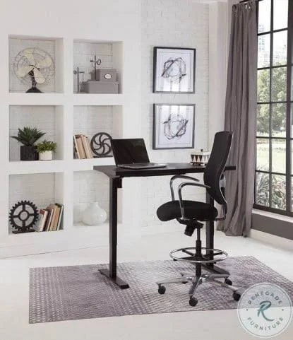 Martin Furniture Sit/Stand Desk Black