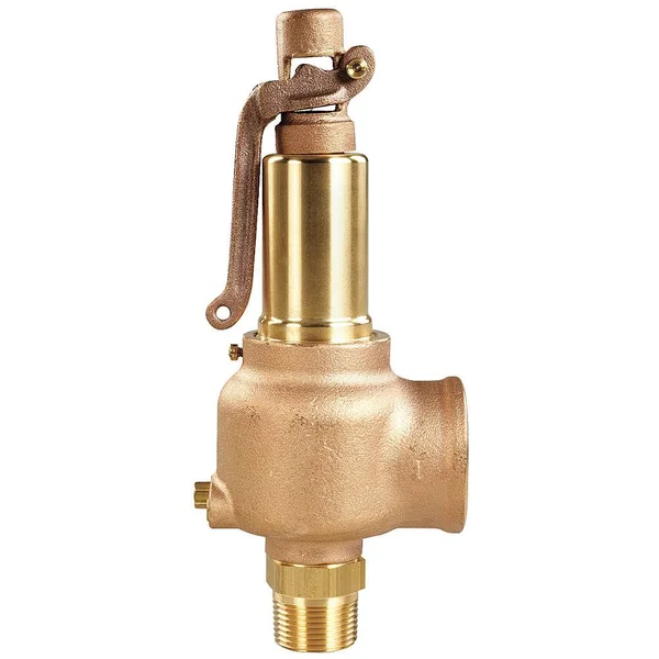 Aquatrol - 740EF-M1A-90 - Brass/Bronze Safety Relief Valve - MNPT Inlet Type, FNPT Outlet Type