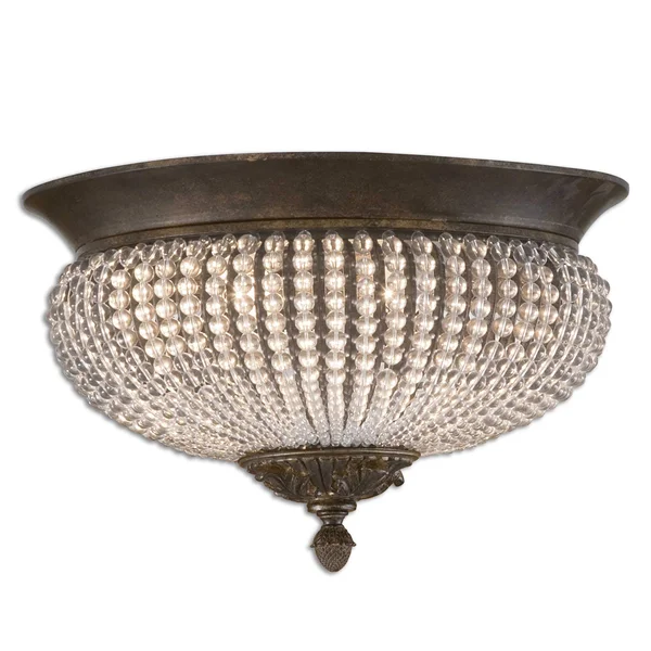 Uttermost 22222 Cristal De Lisbon Flush Mount