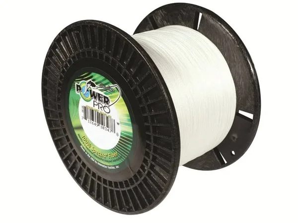Power Pro Spectra White Braided Line 65 Pound - 500 Yards