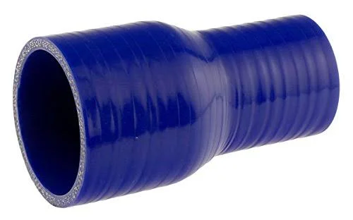 Blue Silicone Hose, 2 1/2 x 1 3/4 inch ID Straight Reducer