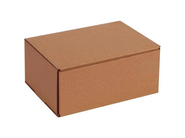 Box USA Corrugated Cardboard Mailers, 9 x 7 x 4 Inches, Tuck Top One-Piece, Die-Cut Shipping Boxes, Medium Brown Kraft Mailing B