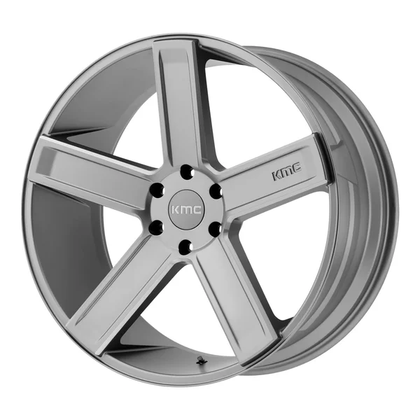 KMC Duece 24x9.5 6x139.70 Satin Gray Milled (30 mm)