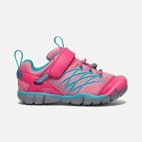 Keen Kids& Chandler CNX Shoe - 10 - Bright Pink - Lake Green