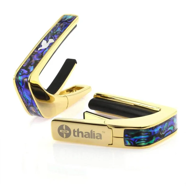 Blue Abalone & Dove Mop & 24K Gold, Thalia Capo 200 Series
