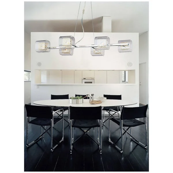 ET2 Lighting-E22832-18SVPC-Gem - 2 Light Bath Vanity Polished Chrome