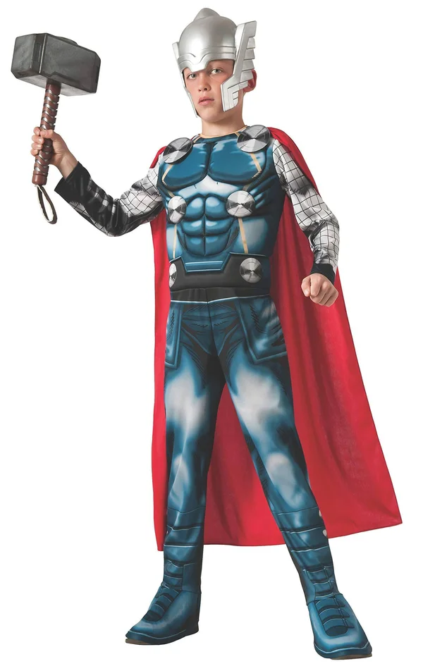 Boys Deluxe Thor Costume - Large