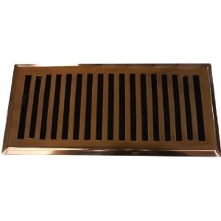 4x22 x 12x22 Contemporary Copper Register - Vent Cover