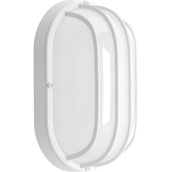 Progress Lighting P3649-3030K9 Bulkheads Outdoor Ceiling Light, White