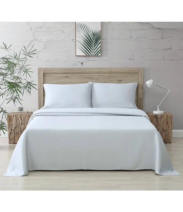 Bamboo Bliss Resort Bamboo Collection by RHH 400 Thread-Count Bamboo Sateen Sheet Set - Queen Sheet Set